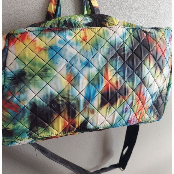 Steve Madden Large Multicolor Tie Dye Tote Duffle Bag - Picture 4 of 6